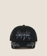 Lightning Graphic Trucker Cap