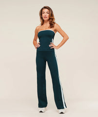 Piping Wide Leg Pants