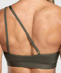One Shoulder Sports Bra