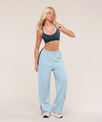 Retro Stripe Snap Pants