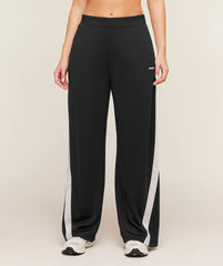 Lightweight Tricot Wide Leg Pants