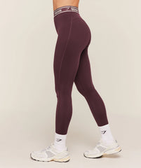 Waistband Logo Leggings