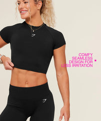 Interval Seamless Short Sleeve Crop Top