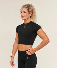 Interval Seamless Short Sleeve Crop Top