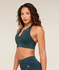 Steel Seamless Halter Neck Bra