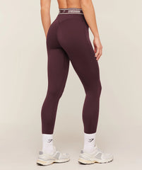 Waistband Logo Leggings