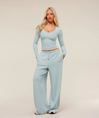 Waffle Long Sleeve Top