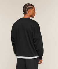 Oversized Crest Crew