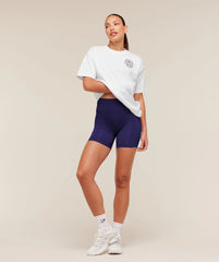 Strength and Fitness Crest Graphic T-Shirt