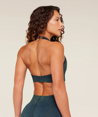 Steel Seamless Halter Neck Bra