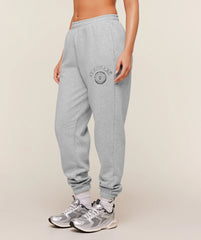 Worn Crest Graphic Joggers