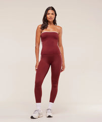 Piping Bandeau With Shelf