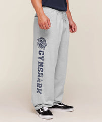 Retro Collegiate Graphic Wide Leg Pants