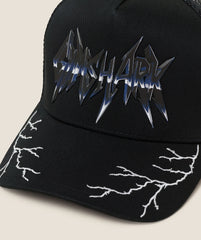 Lightning Graphic Trucker Cap
