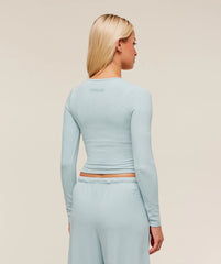Waffle Long Sleeve Top