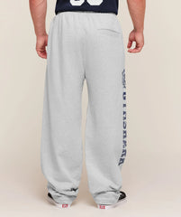 Retro Collegiate Graphic Wide Leg Pants