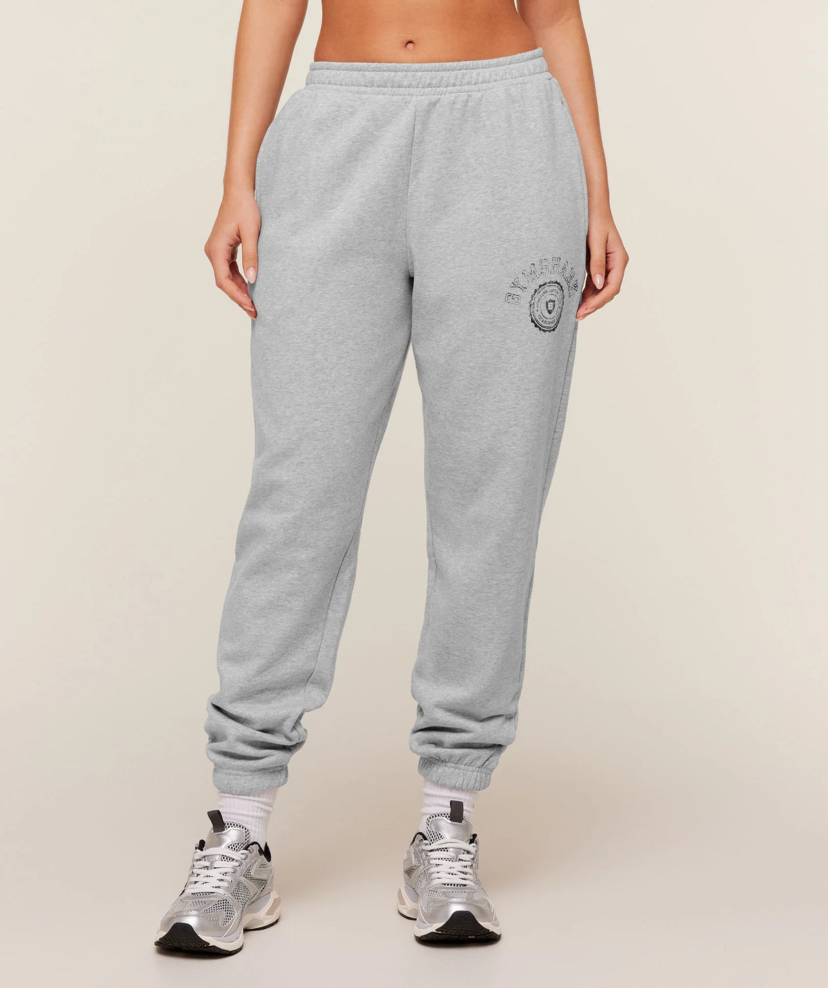 Worn Crest Graphic Joggers