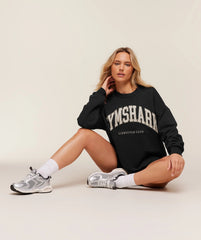 Collegiate Graphic Crew Neck Pullover