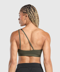 One Shoulder Sports Bra